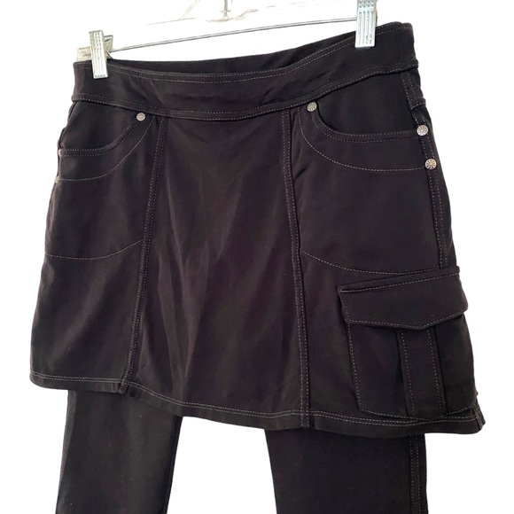 Athleta Bettona Black Skort Leggings Size Small - Picture 2 of 10